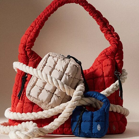 NWT FP Movement Quilted Carryall Bag Color Chefs Kiss - Picture 4 of 4